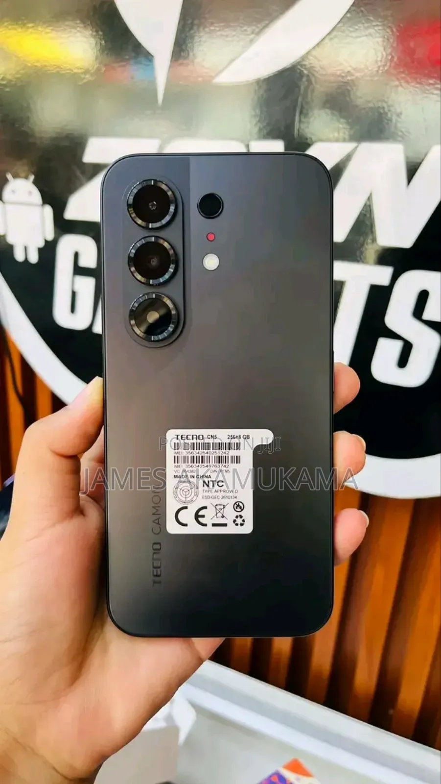 New Tecno Camon 50 Pro 256 GB Rose Gold