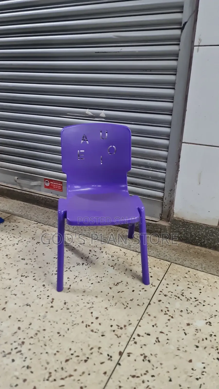 Comfortable Purple Kid's Plastic Chairs Kid's Chairs