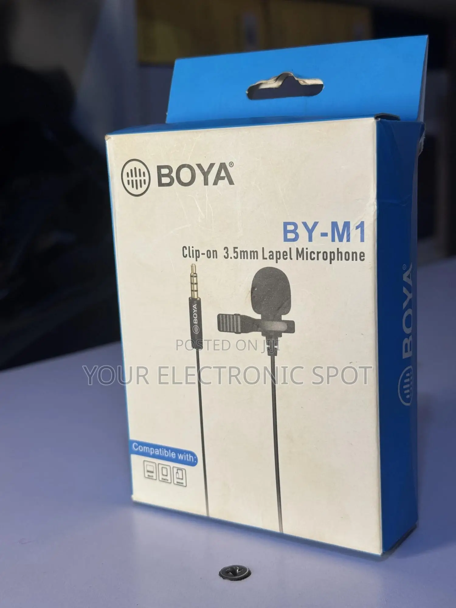 Boya 3.5m Wired Microphone