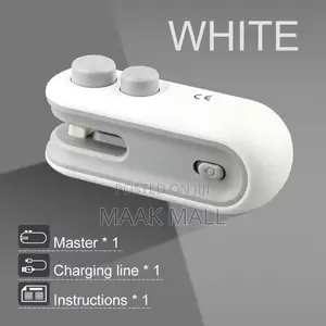Usb Rechargeable Mini Bag Sealer With Cutter – 2-in-1