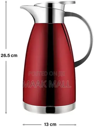 2l Stainless Steel Thermal Flask Jug Coffee Pot Water Bottl