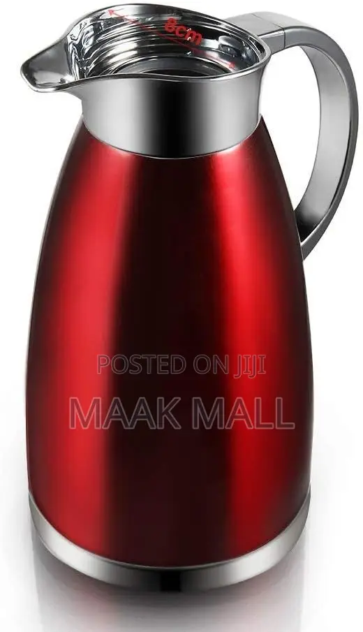 2l Stainless Steel Thermal Flask Jug Coffee Pot Water Bottl