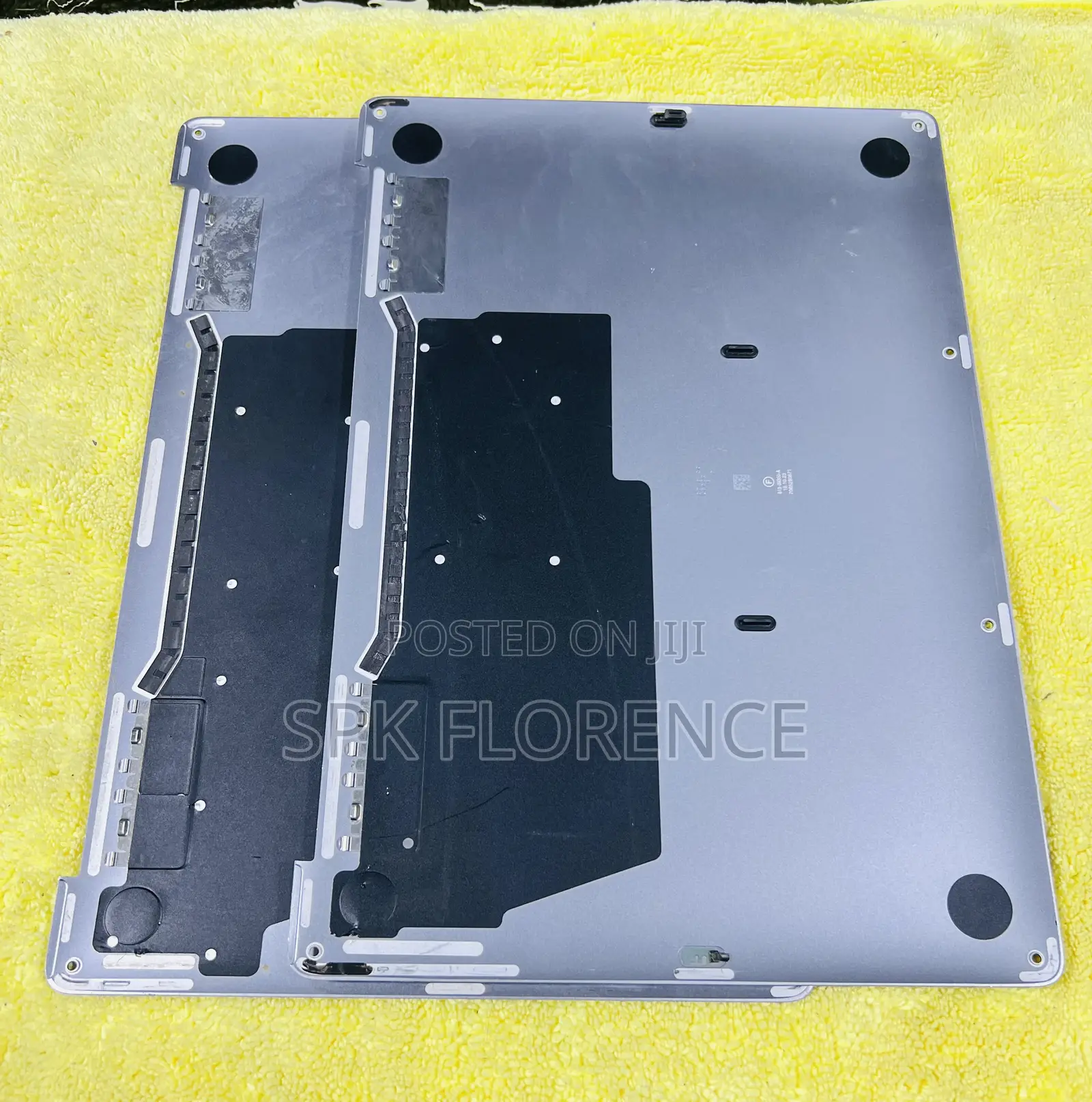 Bottom Case (Or Lower Panel) of an Apple Macbook Laptop.