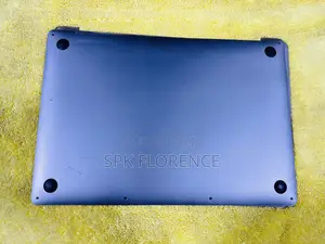 Bottom Case (Or Lower Panel) of an Apple Macbook Laptop.