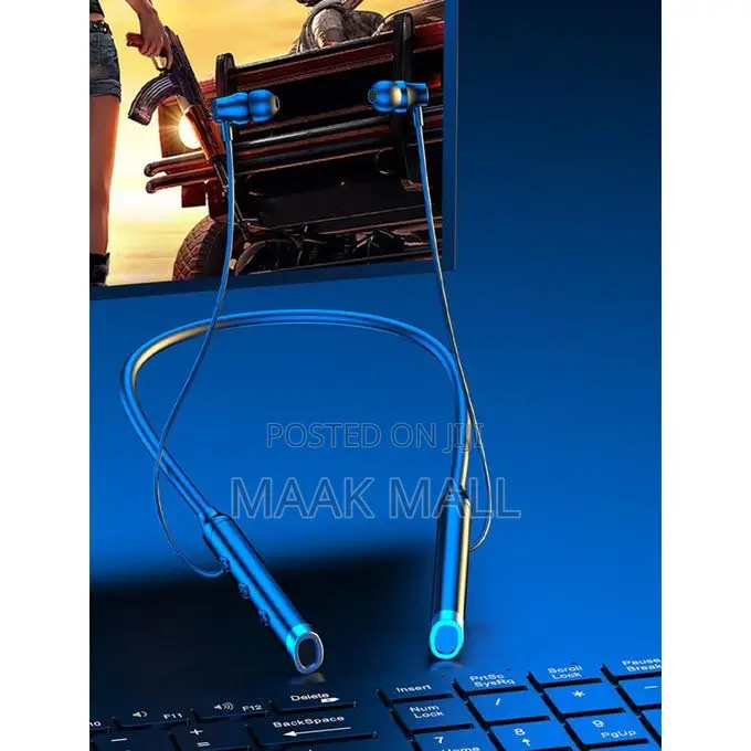 Sports Bluetooth Into the Ear Neck Hanging Type Running Stereo