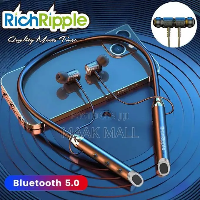 Sports Bluetooth Into the Ear Neck Hanging Type Running Stereo