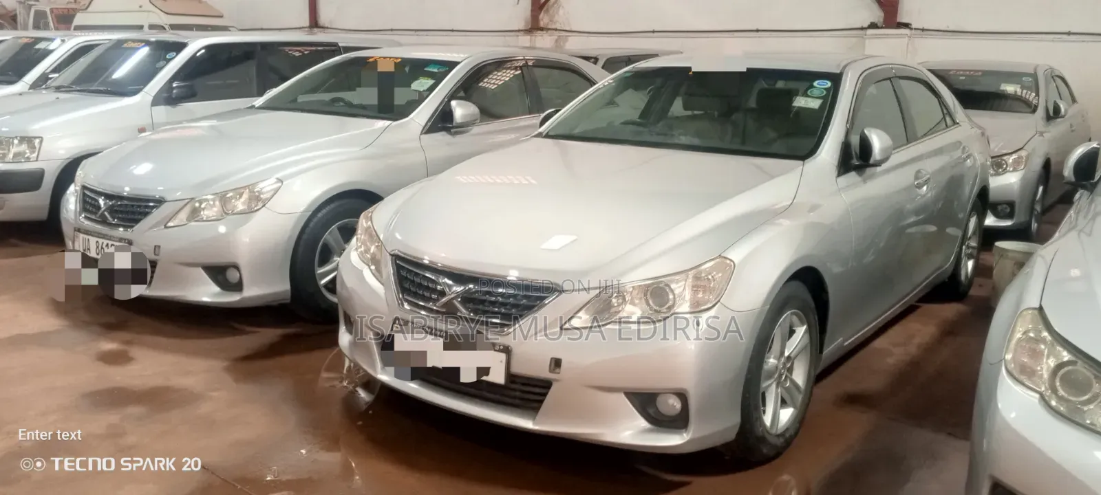 Toyota Mark X 2.5 AWD 2012 Silver