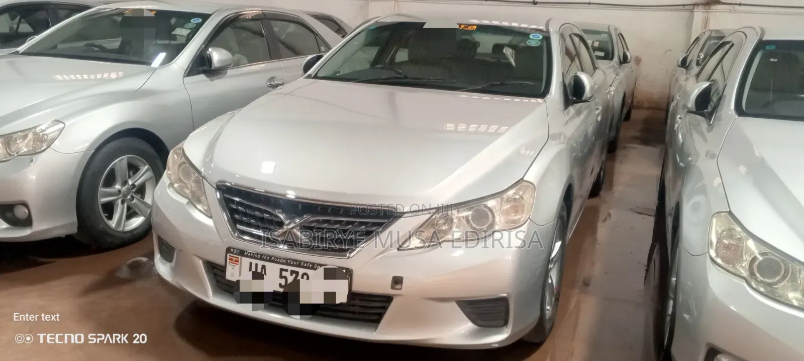 Toyota Mark X 2.5 AWD 2012 Silver