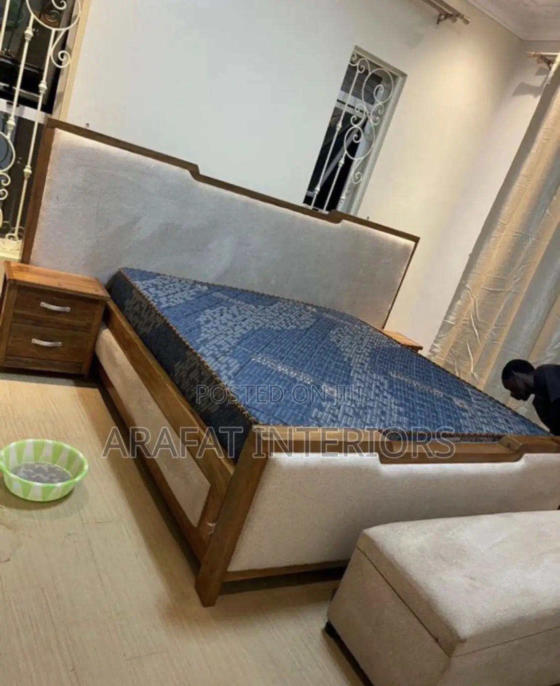 Lumina Upholstered Bed Set