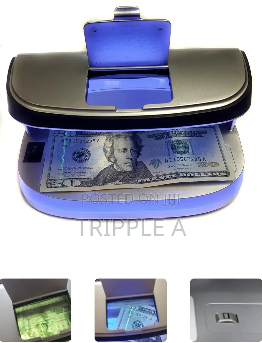 Watermark Magnifier Fake Money Detector