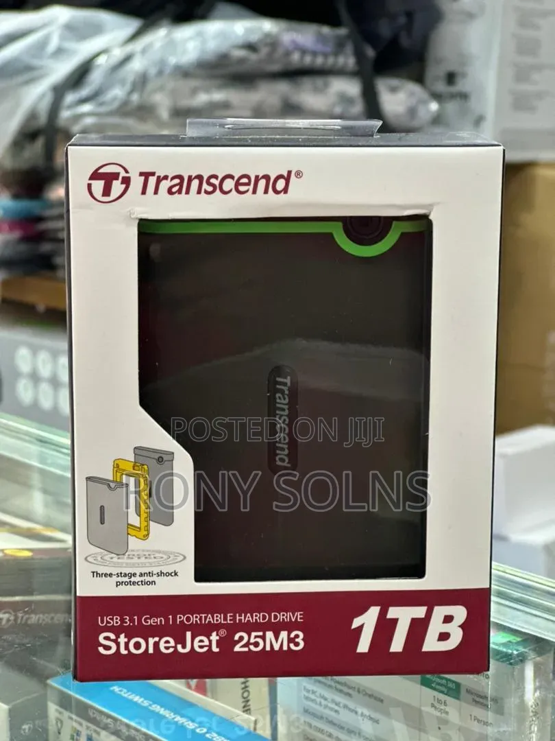 1tb Transcend External HDD