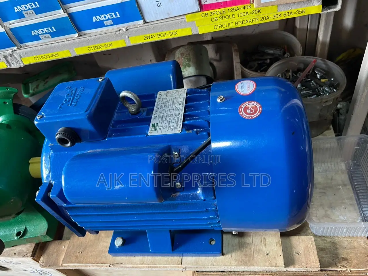 3phase and Single Phase Motors Are Available