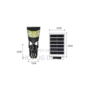 4g 2-in-1 Solar Street Light Camera Outdoor, Waterproof Solar Camera