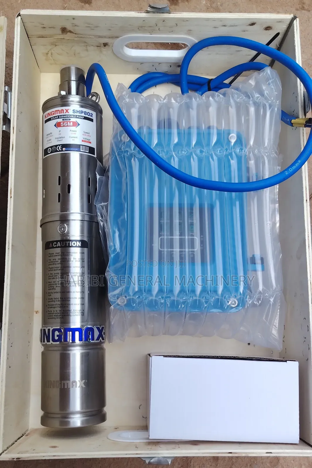 Kingmax /Solar/56metres Submersible Water Pump