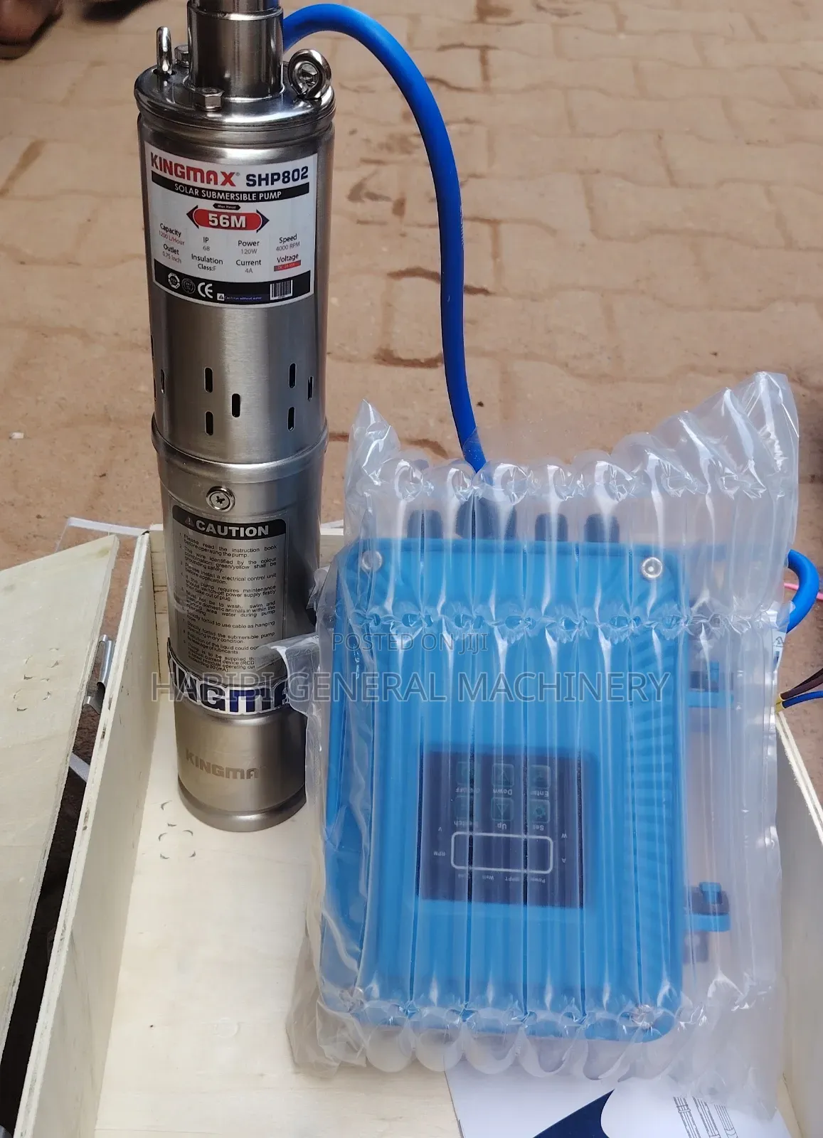 Kingmax /Solar/56metres Submersible Water Pump