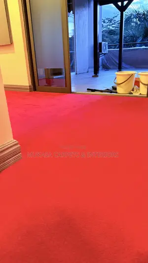 Soft Red Carpet – Luxury Comfort for Living Room Bedroom