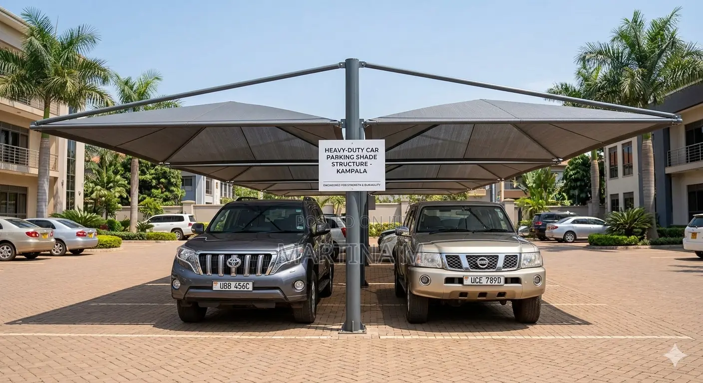 Heavy-duty Car Parking Shade Structure