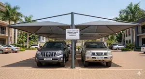 Heavy-duty Car Parking Shade Structure