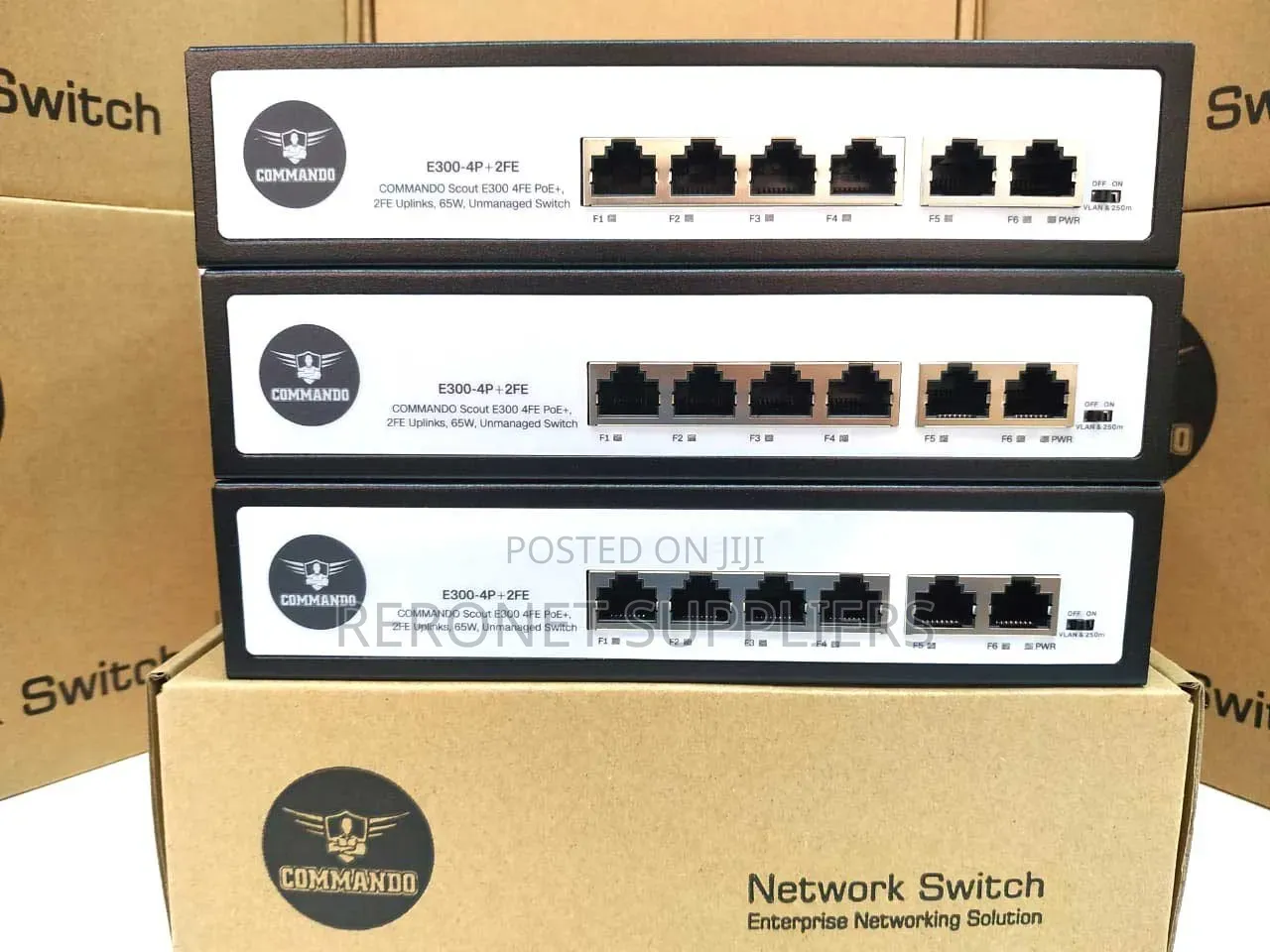 Commando 4port Poe Switch