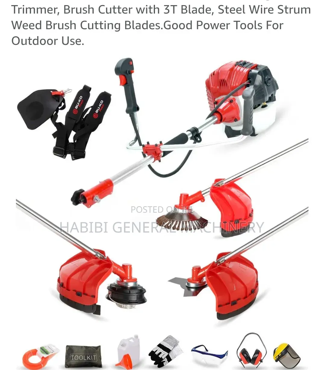 2 Stroke Gasoline/Petrol/Grass Trimmer/ Brush Cutter