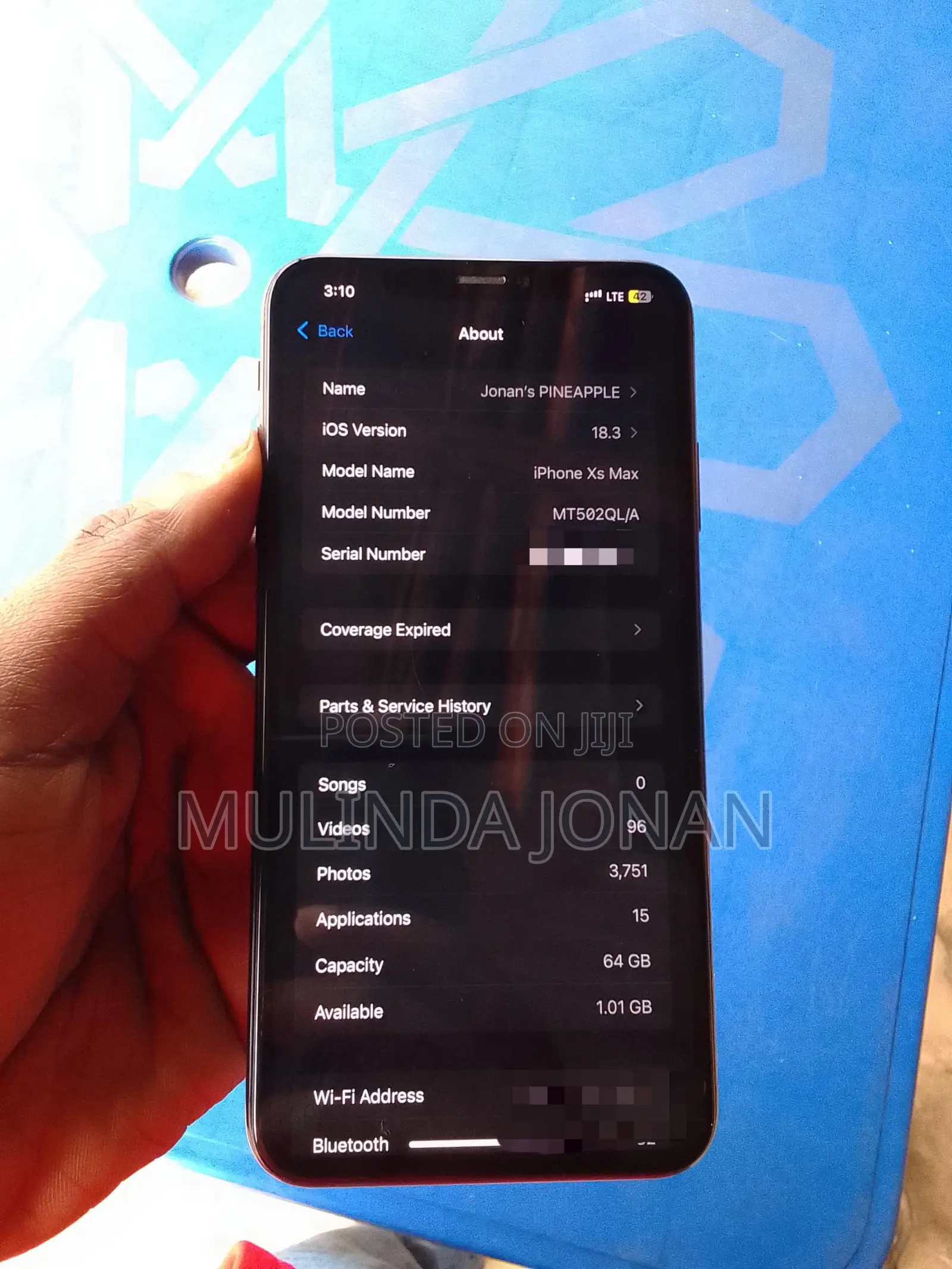 Apple iPhone XS Max 64 GB Black