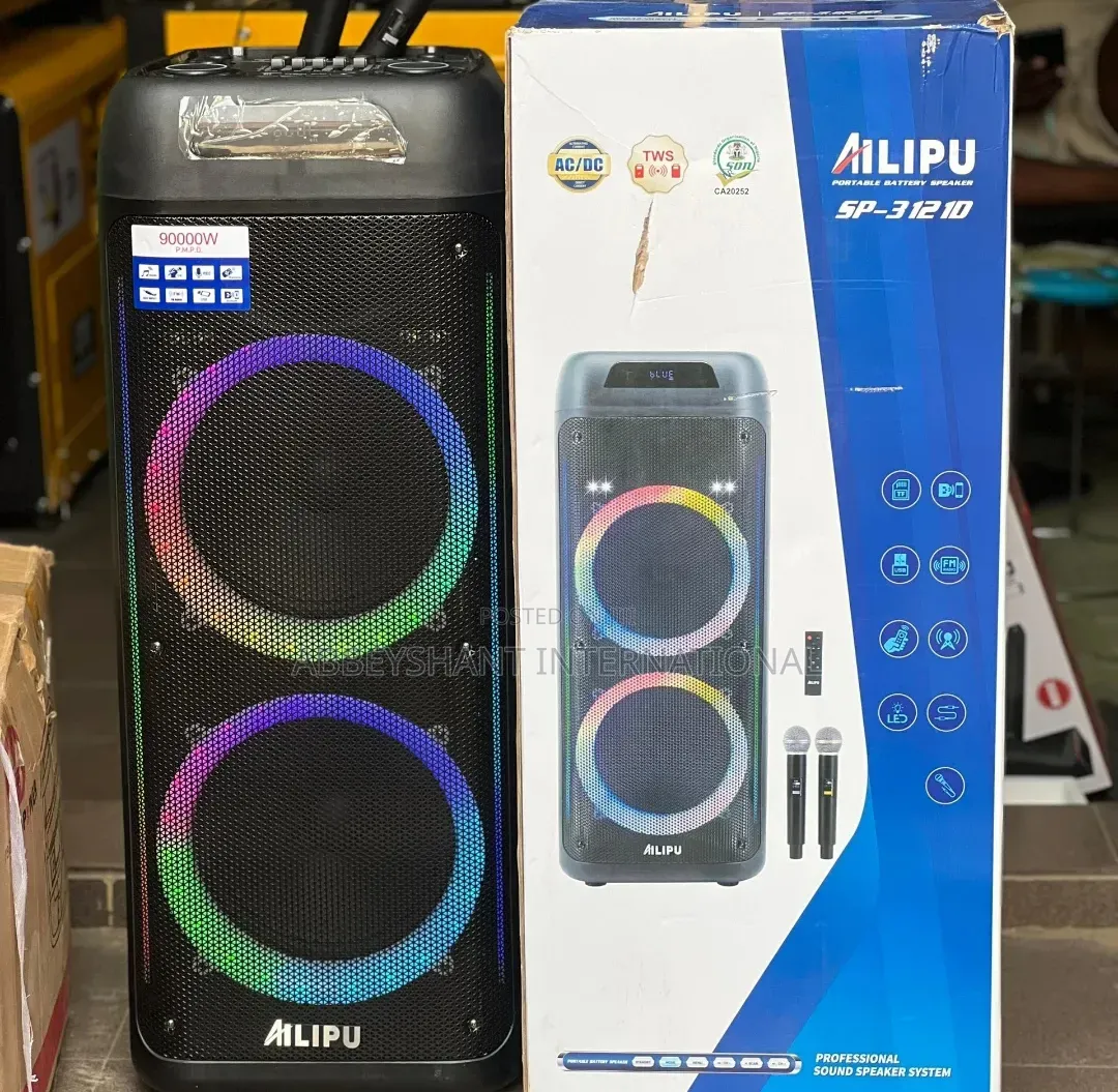 Ailipu Portable Rechargeable Speaker/Party Boom Speaker