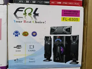 Multimedia Speaker System/Powerful Woofer Heavy Bass