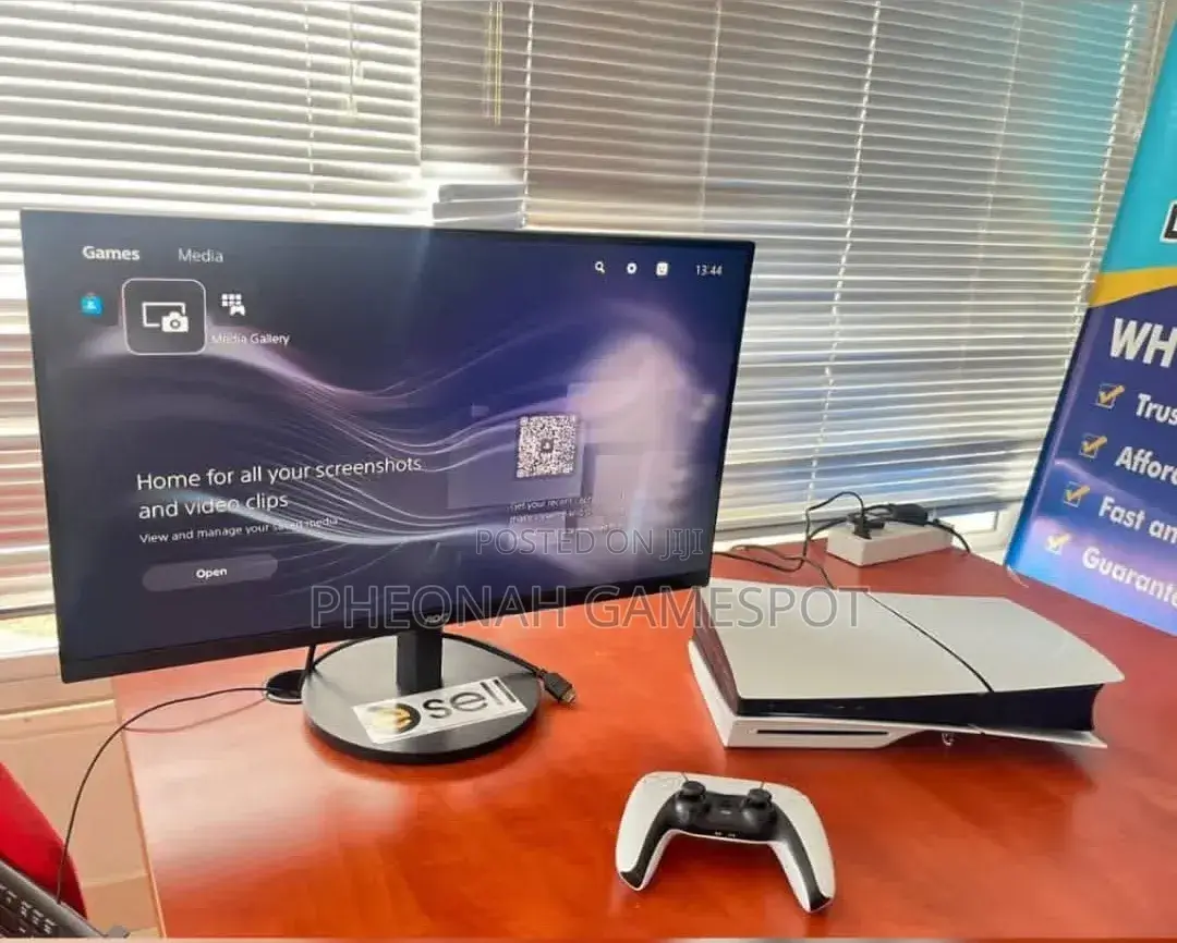 Uk Imported Playstation 5 Slim. Ps5 Slim With 1 Controller, No Game