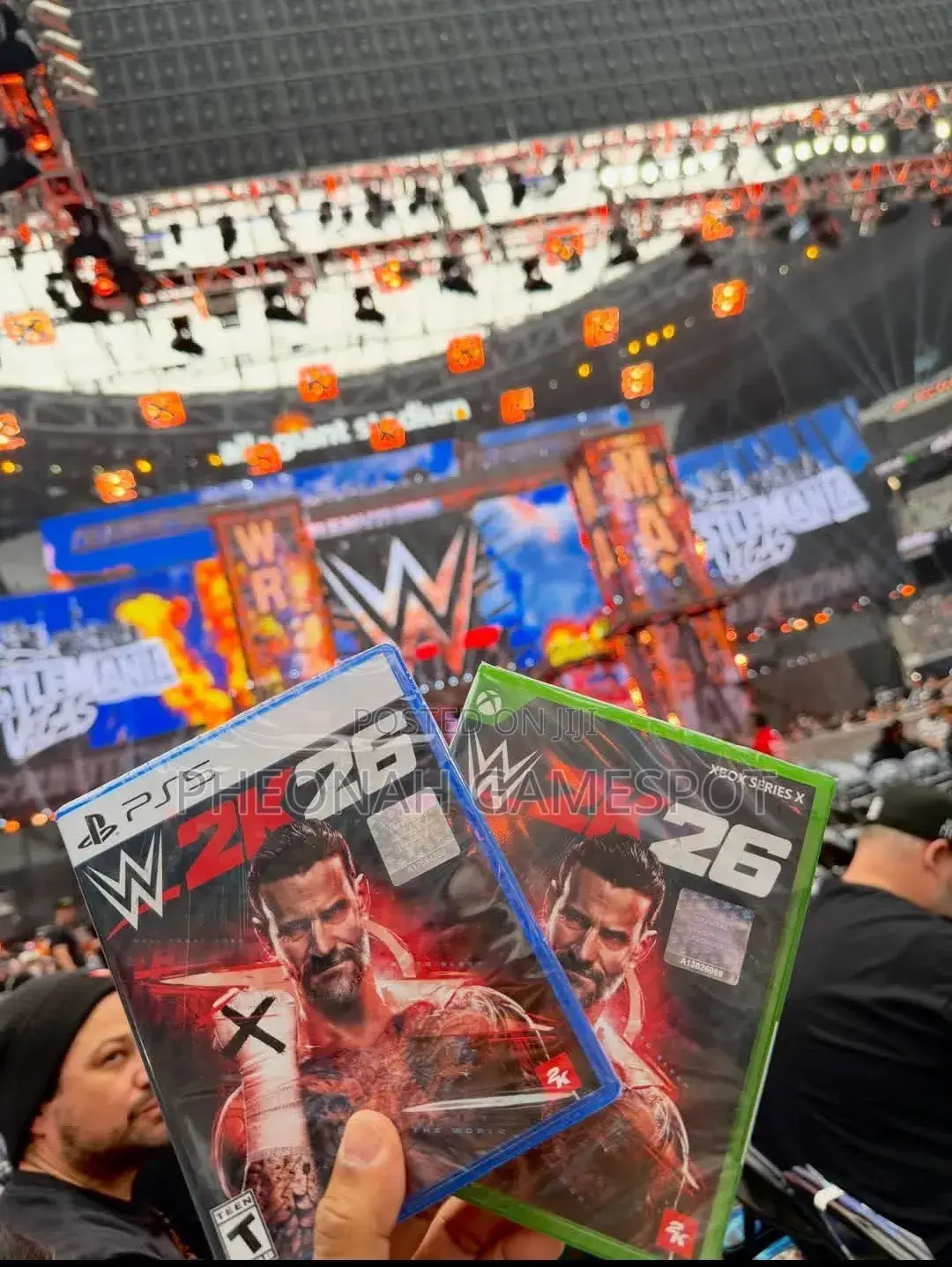 Wwe2k26 Wrestling Game Cd Available for Both Playstation 5 and Xbox