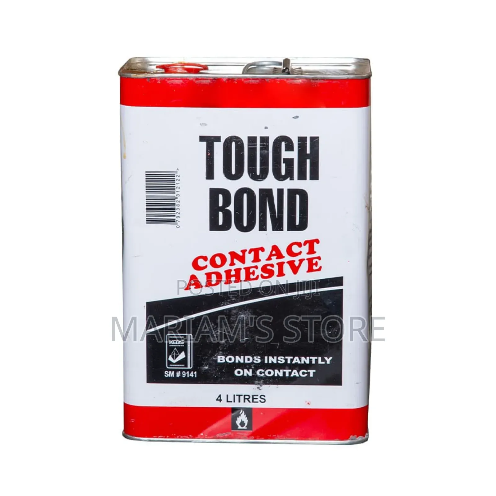 500ml Tin of Tough Bond Contact Adhesive for Immediate Bonding.
