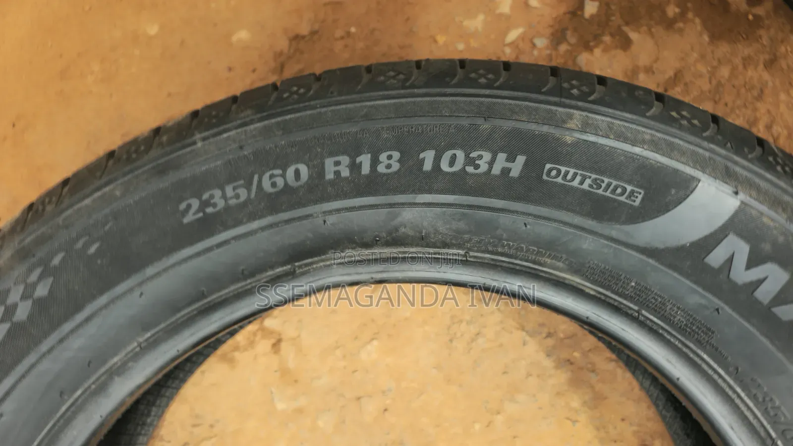 235/60r18 Korean Made Marshal Kumho Company