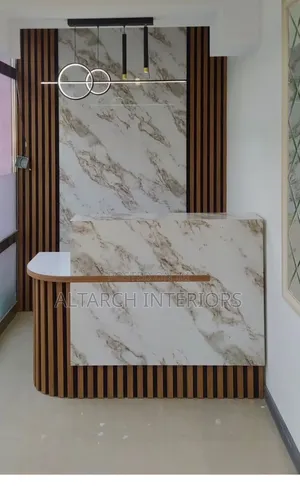 Curved Reception in Well Designed and Matching Color