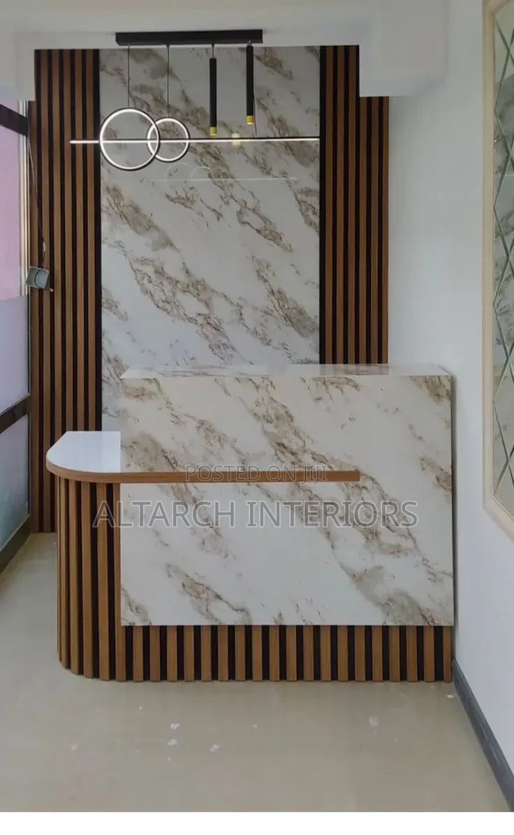 Curved Reception in Well Designed and Matching Color