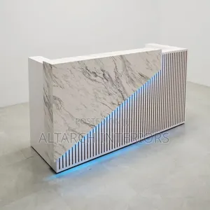 Reception Counter in a Unique Design and Color