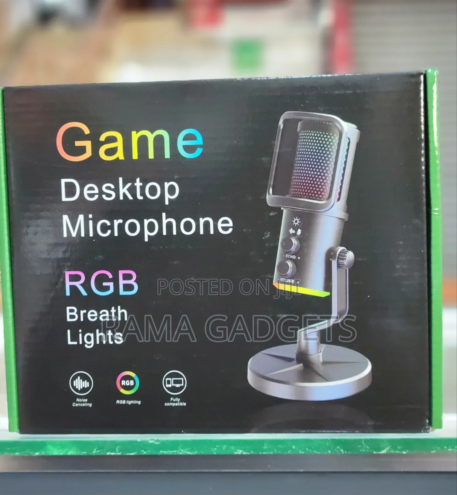 Adzoy Professional Su9 RGB Usb Condenser Microphone.