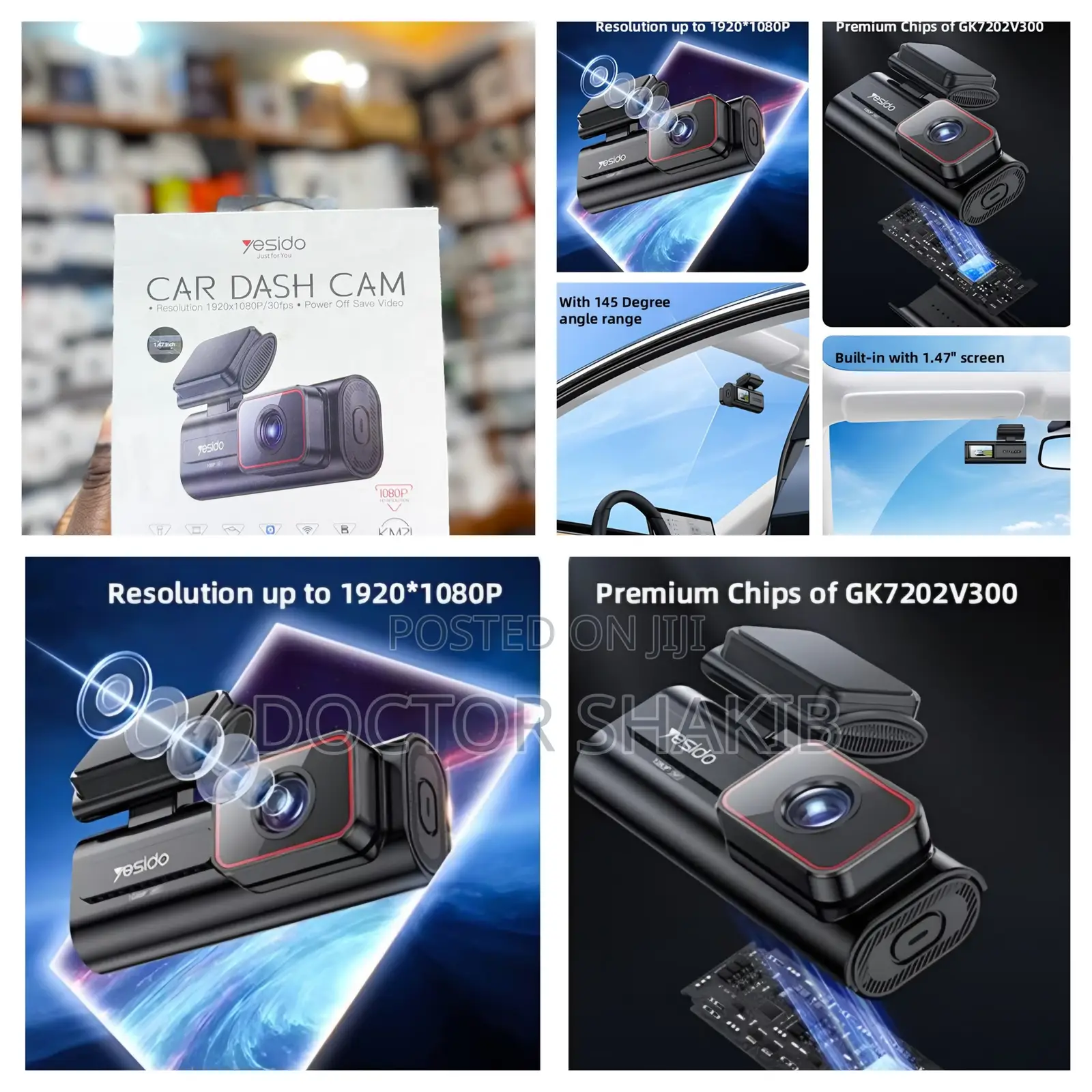 Yesido Km21 Car Dash Cam
