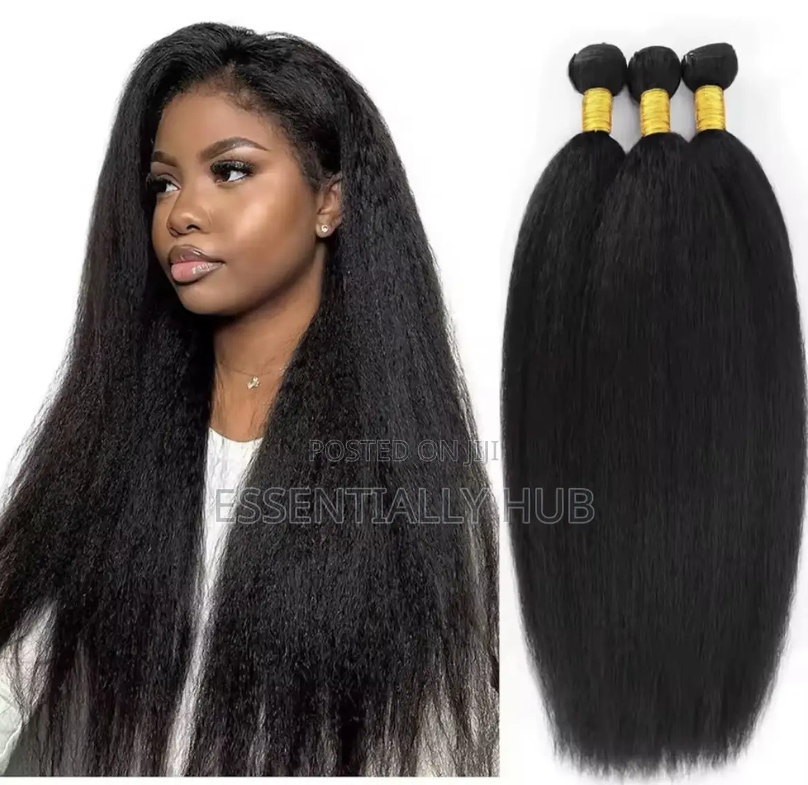 Natural Hair Bundles 22 Inches Human Hair