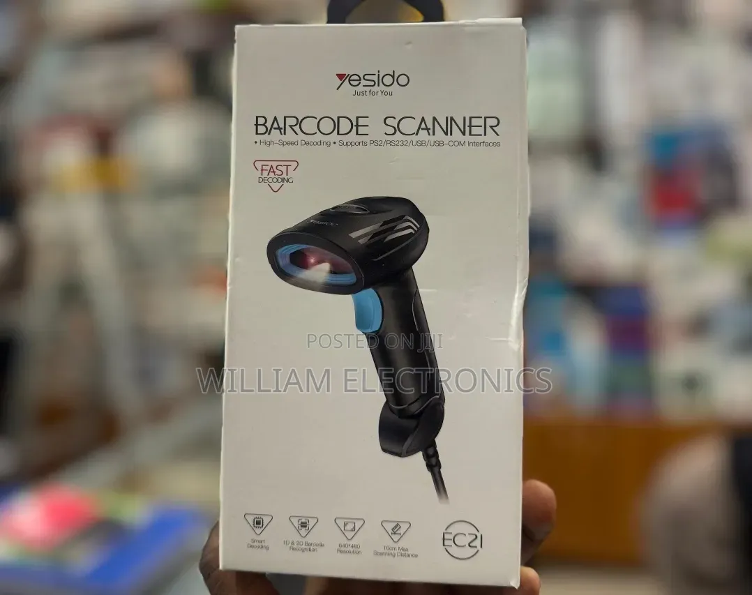 Yesido Barcode Scanner Ec21