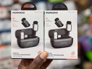 Porodo Wireless Lavalier Microphone With Type-C Connector