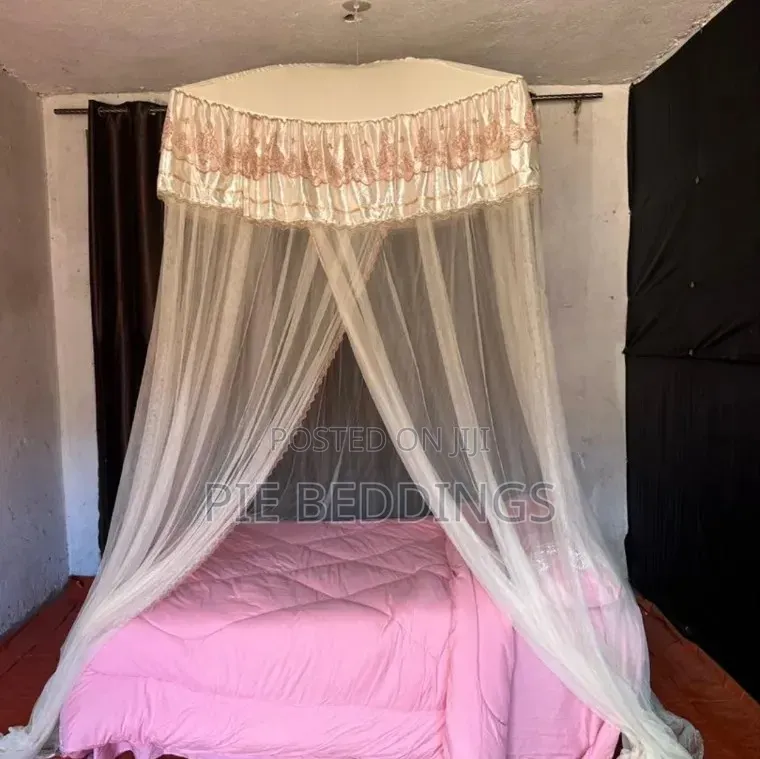 Quality Square Mosquito Net on the Ceiling