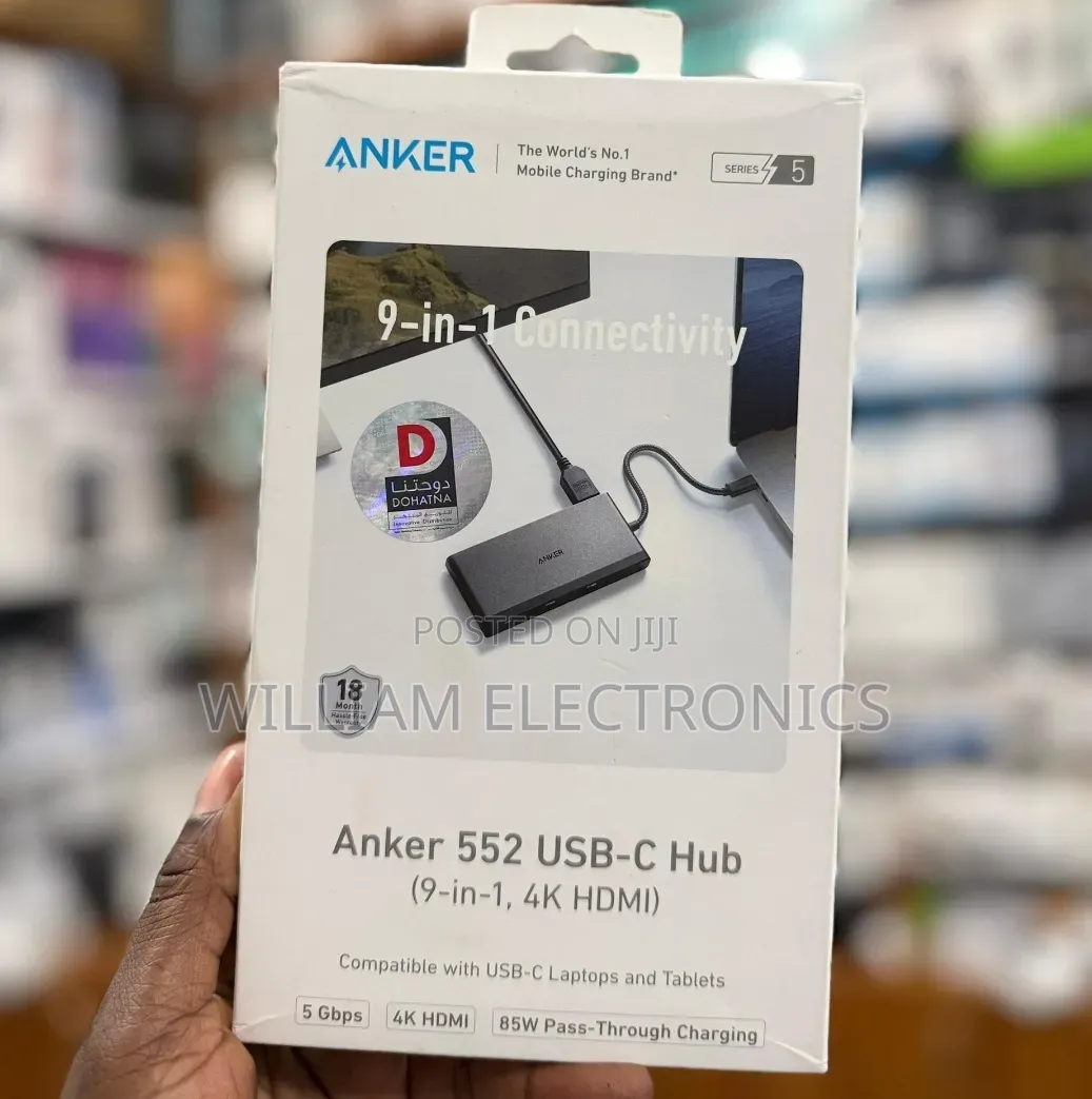 Anker 552 USB - C Hub 9 in 1 Hdmi