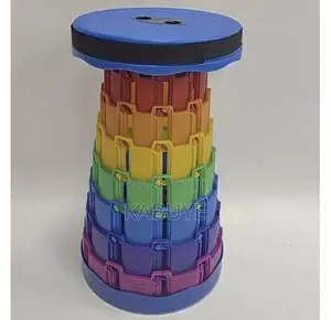 Portable Telescopic Folding Stool