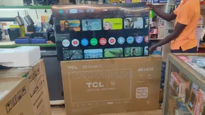 TCL 55 Inches Screen Tv Smart 3 Years Warranty Qled