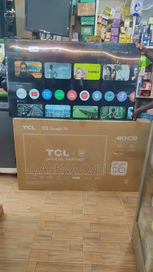 TCL 55 Inches Screen Tv Smart 3 Years Warranty Qled