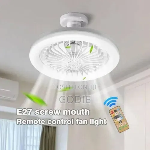 E27 Ceiling Fan Light Lamp Remote Control Multi-Function Ceiling Fans