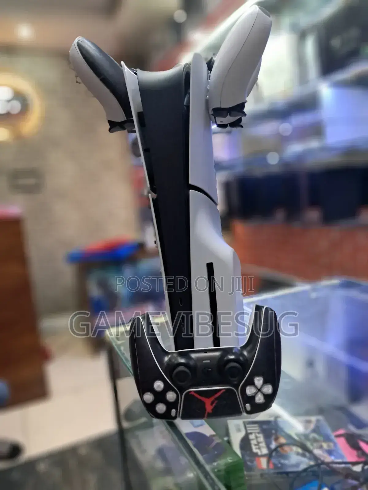 Enjoy Huge Ps5 Slim: 8games 2 Controllers - Tested and Clean