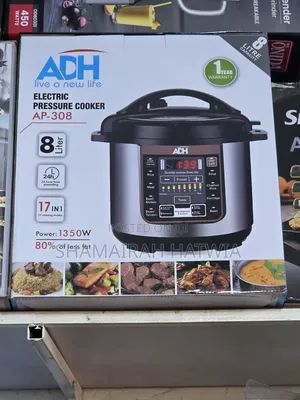 Pressure Cooker Adh 8liters (17in1)