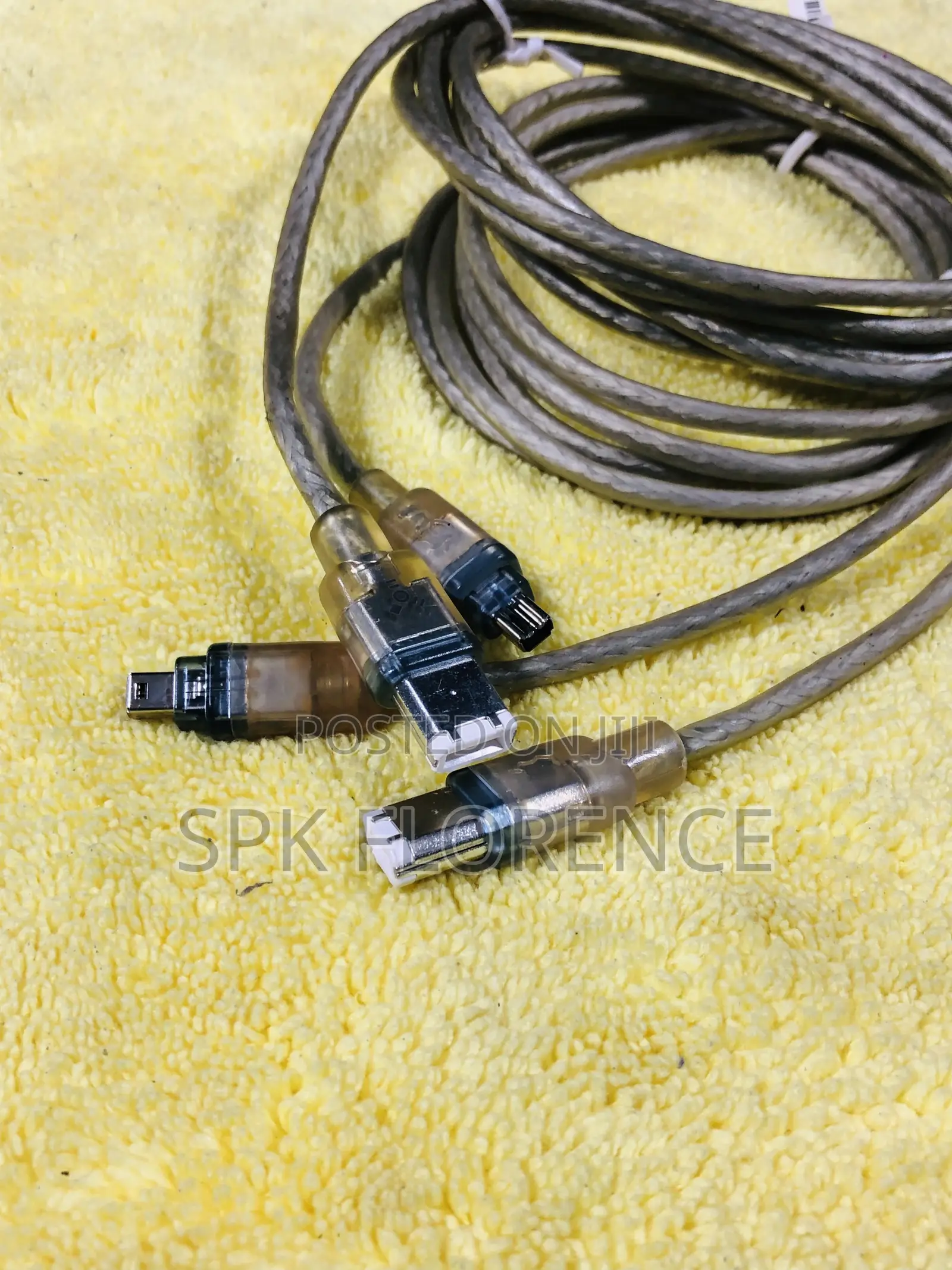 Cablepelado Firewire 400 4 Pin to 6 Pin Cable - Black 1.8m