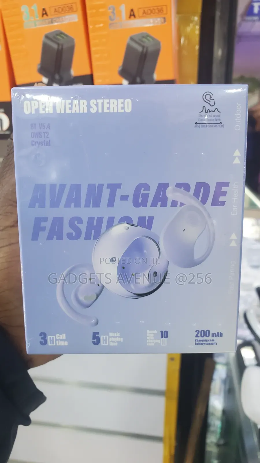 Open Wear Stereo Avant-Garde Fashion Earbuds.
