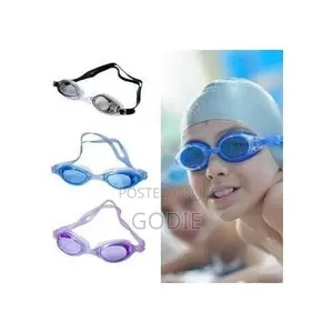 Anti-Fog Uv Protection Swimming Goggles - Multicolor